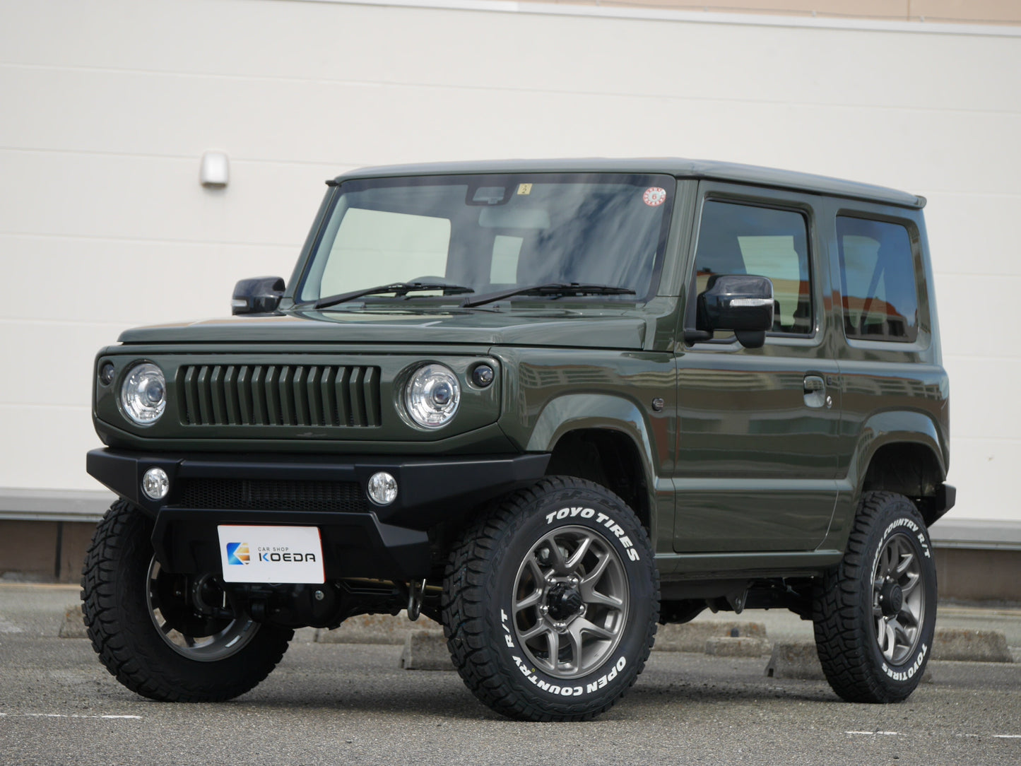ジムニー JB64W JIMNY オリジナル フロントバンパー 未塗装 カスタムパーツ PEACE コエダ自動車