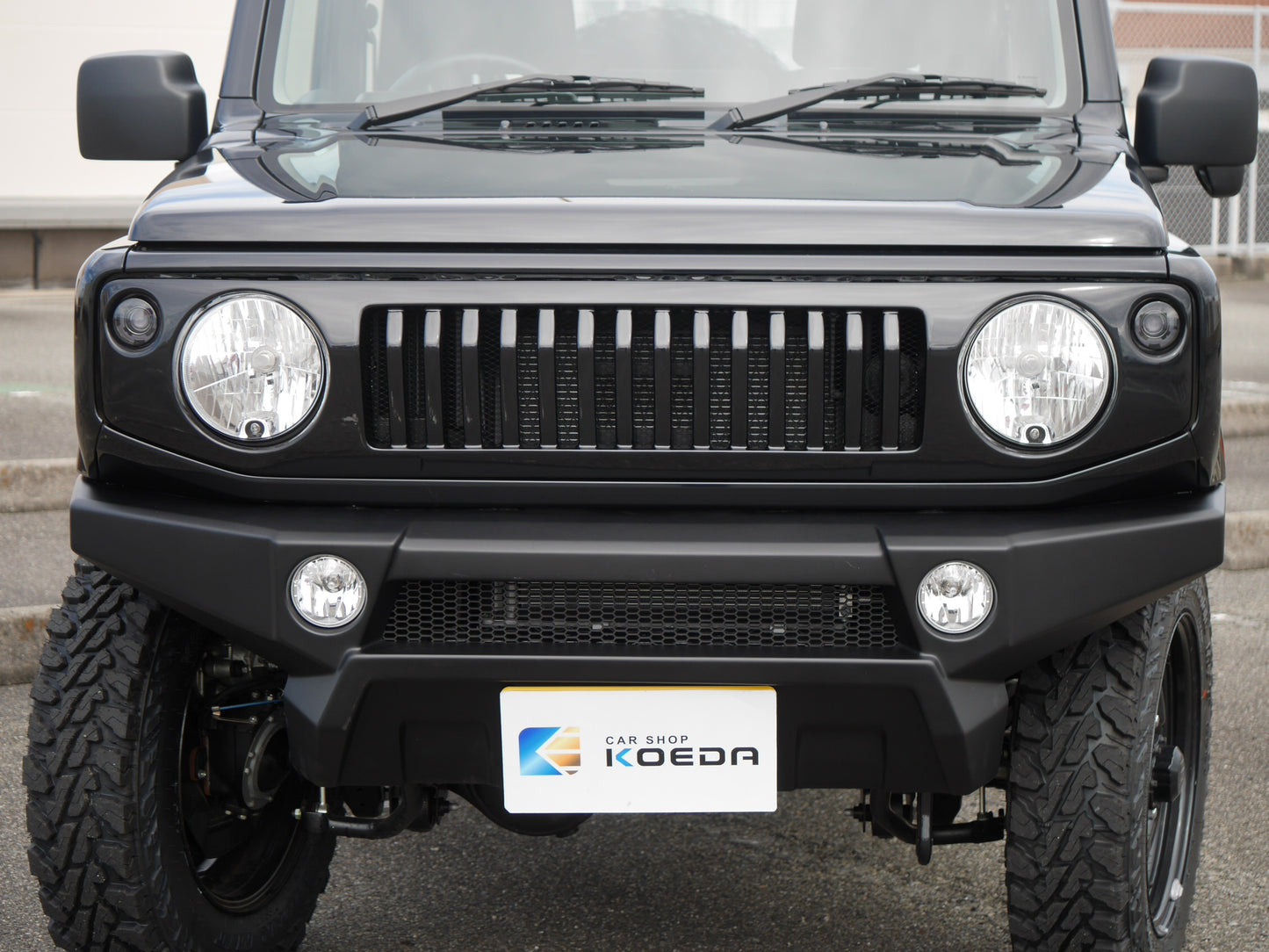 ジムニー ジムニーシエラ jimny JB64W/JB74W オリジナル フロントグリル 塗装あり PEACE コエダ自動車