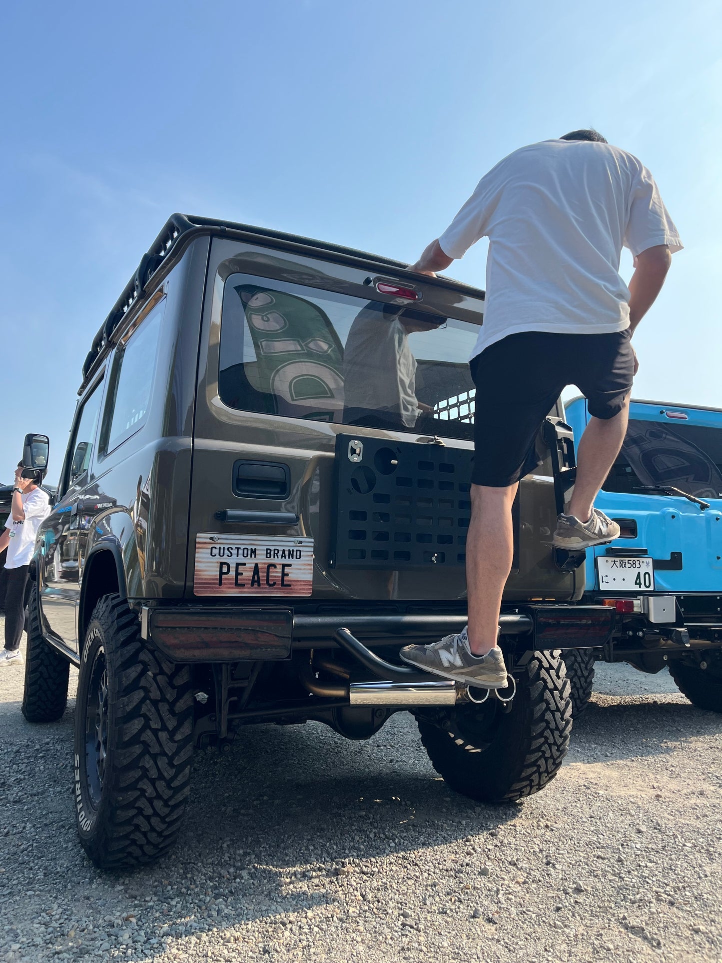 ジムニー ジムニーシエラ JIMNY JB64W/JB74W オリジナル リアパイプバンパー カスタムパーツ PEACE コエダ自動車