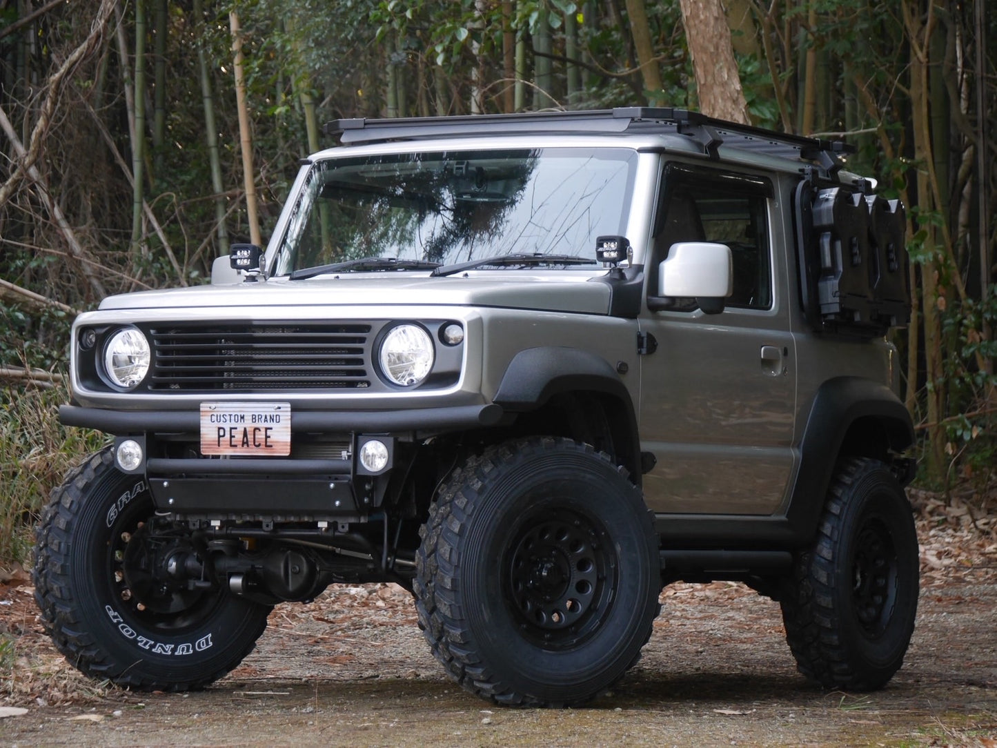 NEW!! ジムニー/ジムニーシエラ/ジムニーノマド フロントグリルtypeⅡ コエダ自動車 JB64W/JB74W/JC74