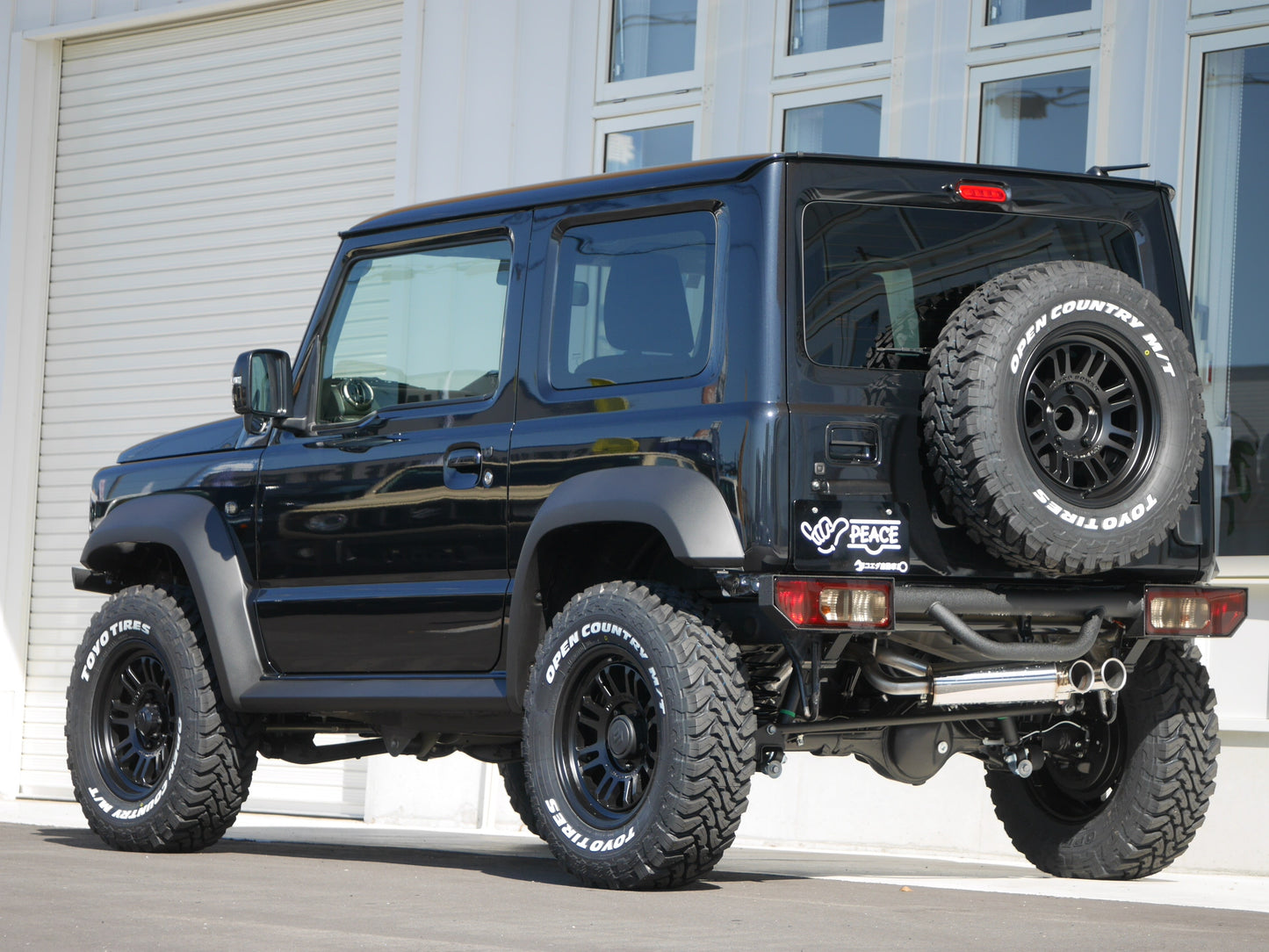 ジムニー ジムニーシエラ JIMNY JB64W/JB74W オリジナル リアパイプバンパー カスタムパーツ PEACE コエダ自動車