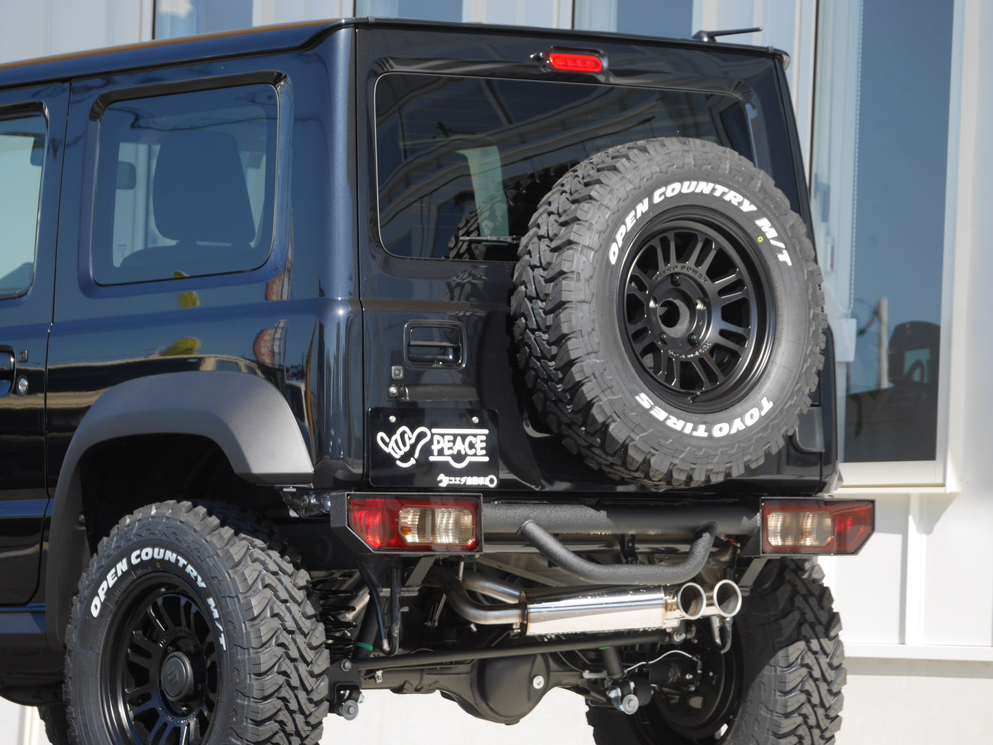 ジムニー ジムニーシエラ JIMNY JB64W/JB74W オリジナル リアパイプバンパー カスタムパーツ PEACE コエダ自動車