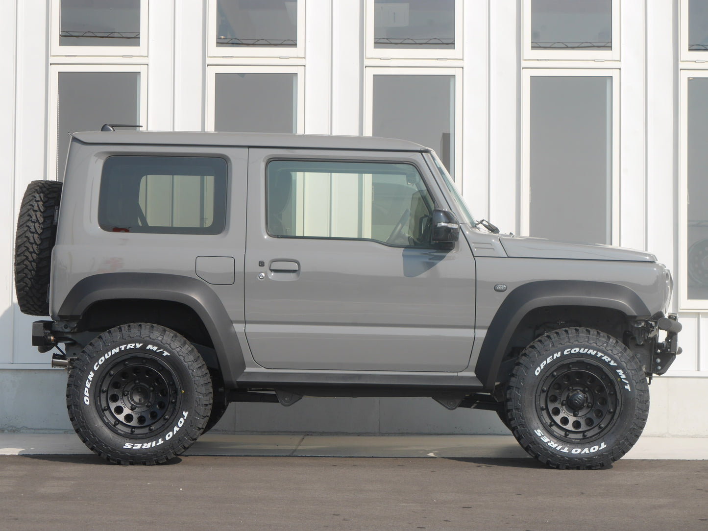 マルカサービス H12ショットガンホイール ジムニーシエラ 艶消しブラック 当社オリジナルカラー