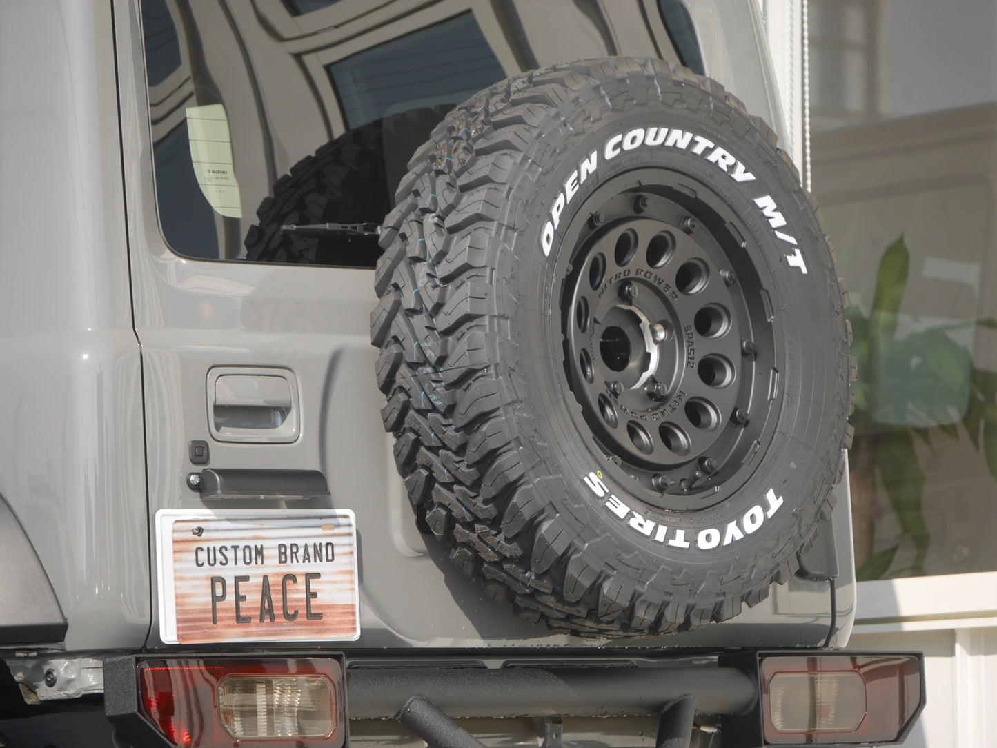 マルカサービス H12ショットガンホイール ジムニーシエラ 艶消しブラック 当社オリジナルカラー