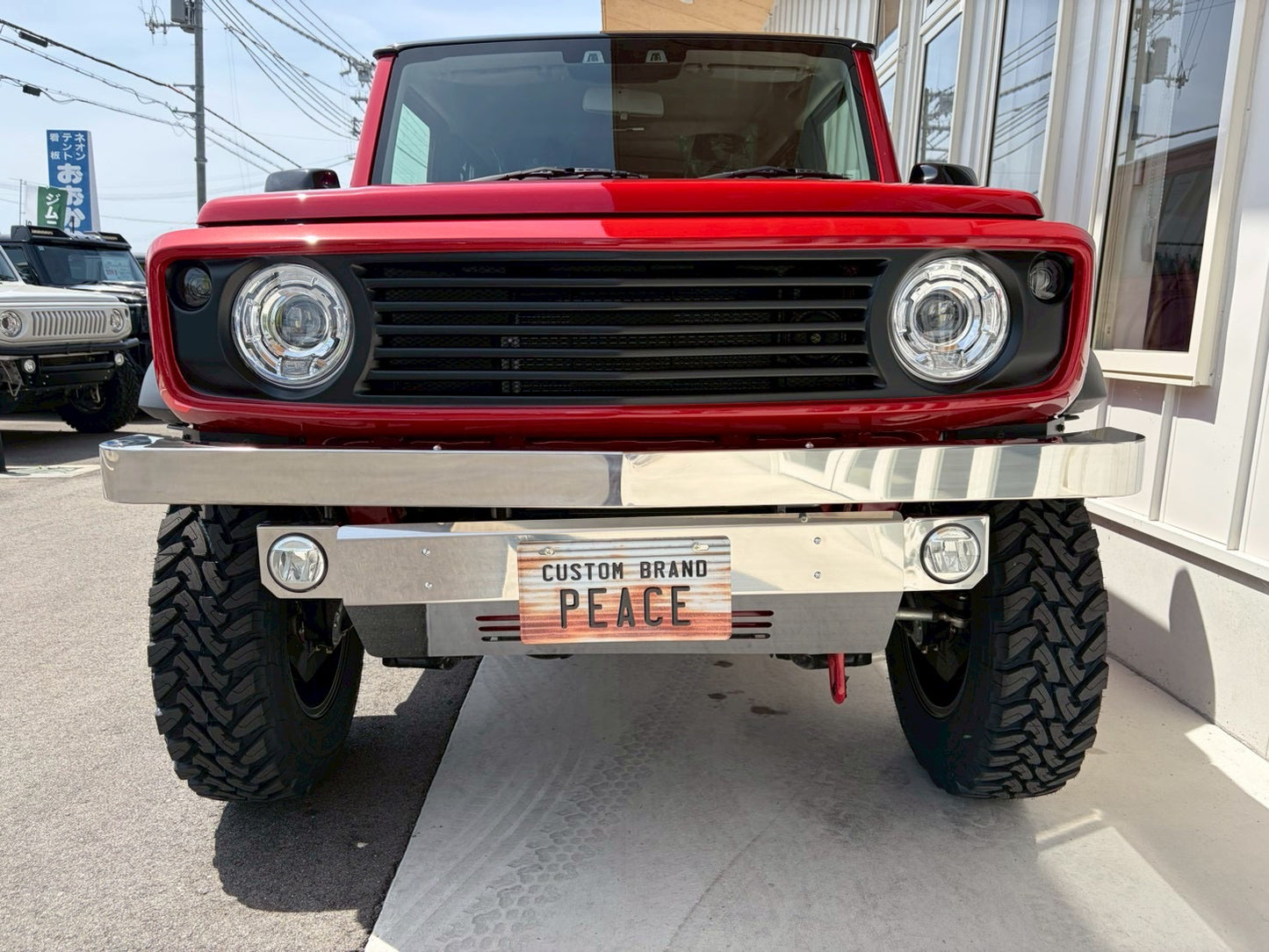 NEW!!　ジムニーシエラ　ノマド用　INNOVATIVE FRONT BUMPER　コエダ自動車　JB74/JC74
