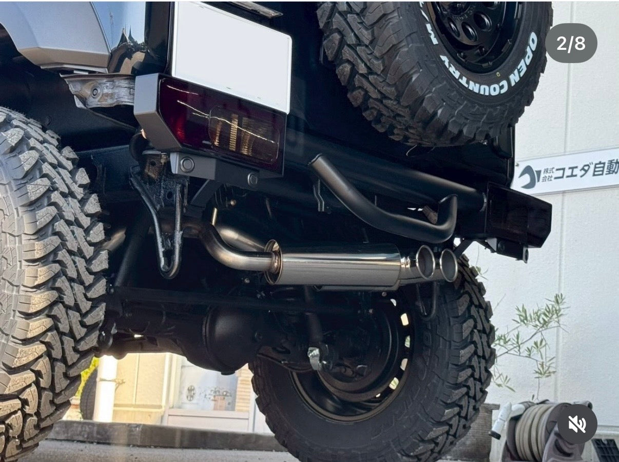 NEW!!!!ジムニーシエラ５型専用 リアパイプバンパー　JB74W　コエダ自動車