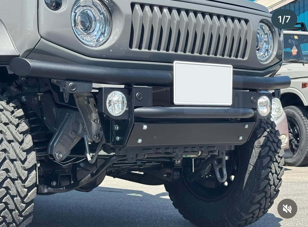 NEW!!!　ジムニーシエラ５型専用　フロントパイプバンパー　JB74W　コエダ自動車