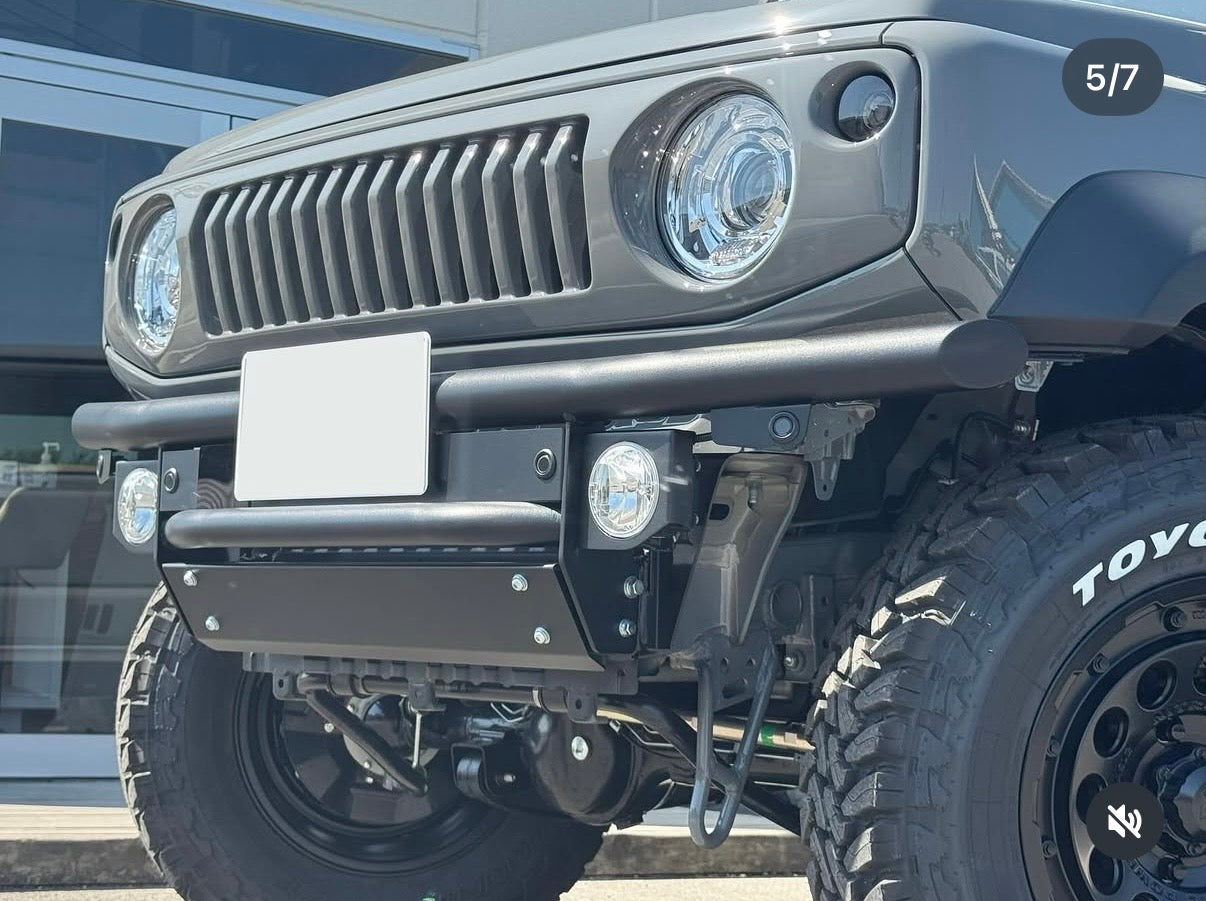 NEW!!!　ジムニーシエラ５型専用　フロントパイプバンパー　JB74W　コエダ自動車