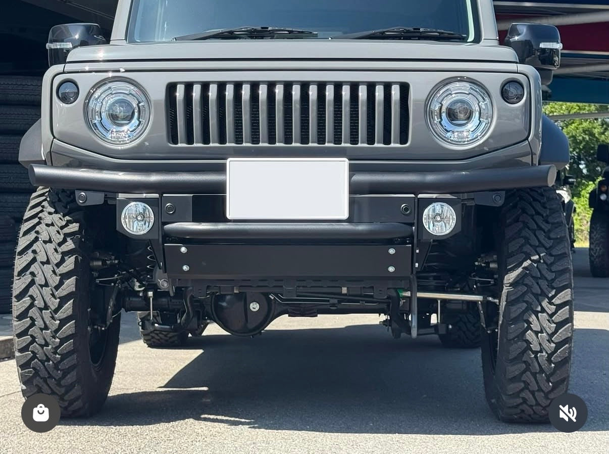 NEW!!!　ジムニーシエラ５型専用　フロントパイプバンパー　JB74W　コエダ自動車